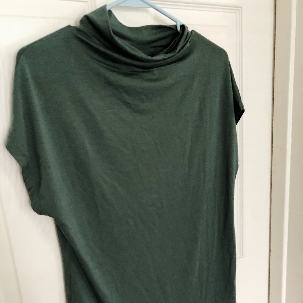 Hunter green blouse